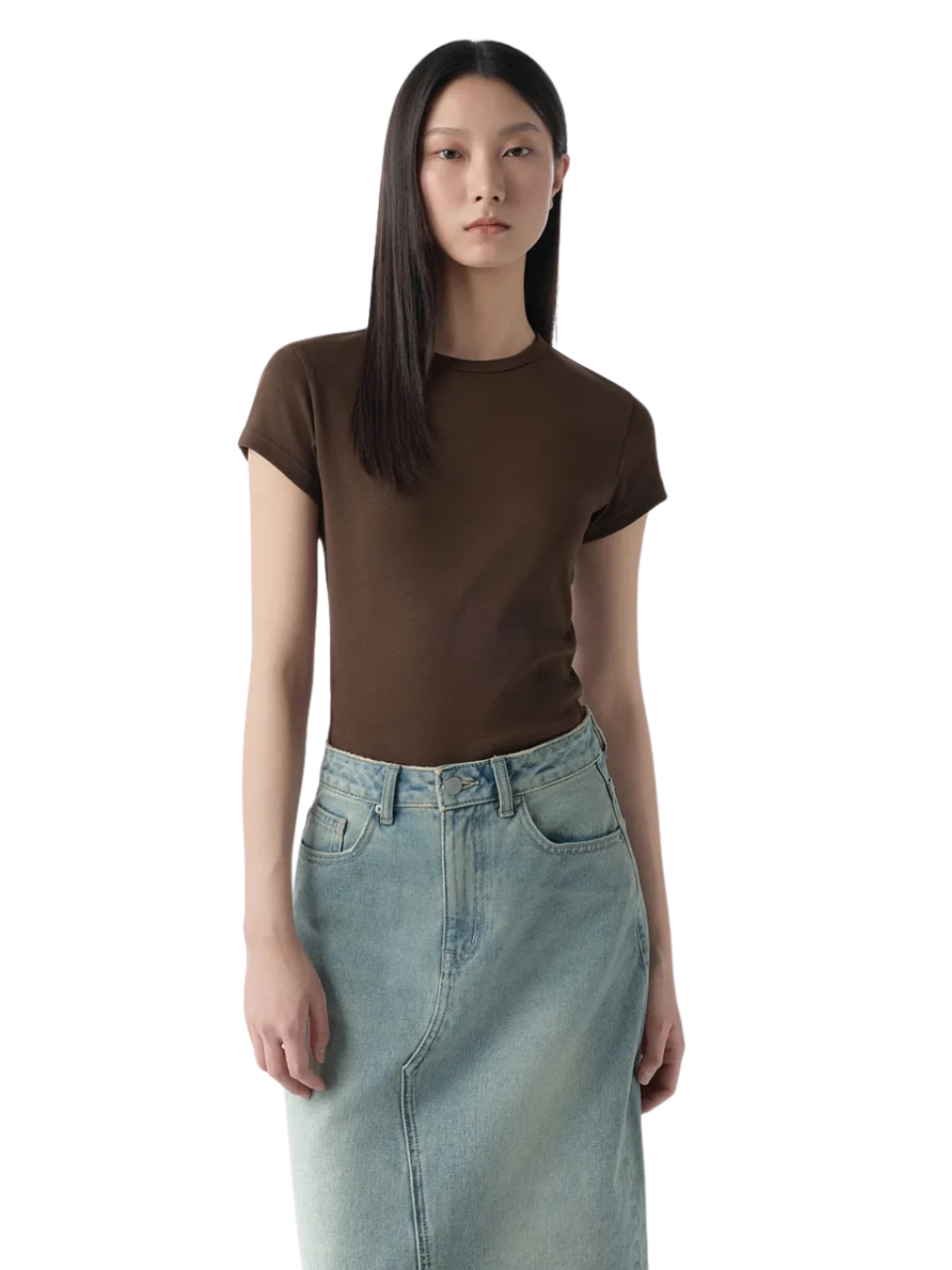 Musinsa Tshirt Slim Crew Neck