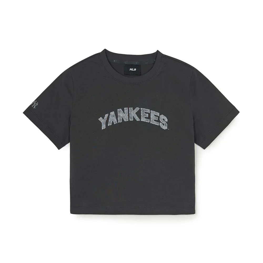 MLB Croptop NY Yankees Denim