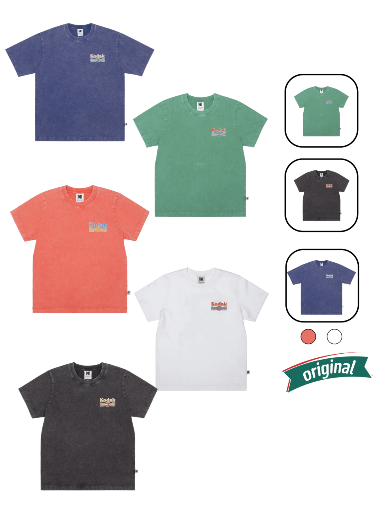 Kodak Tshirt Recipe Snow Washed