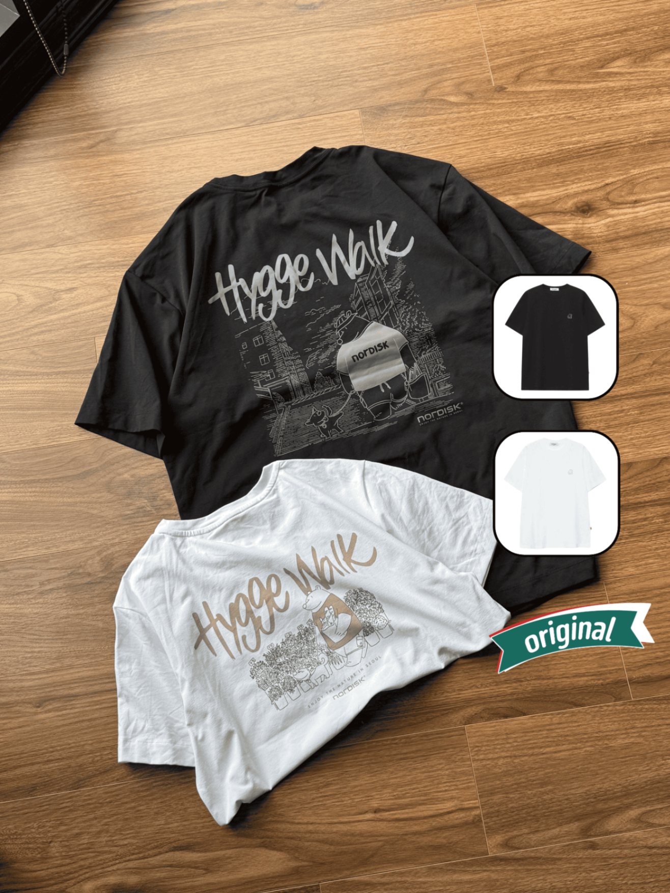 Nordisk Tshirt Hygge Walk