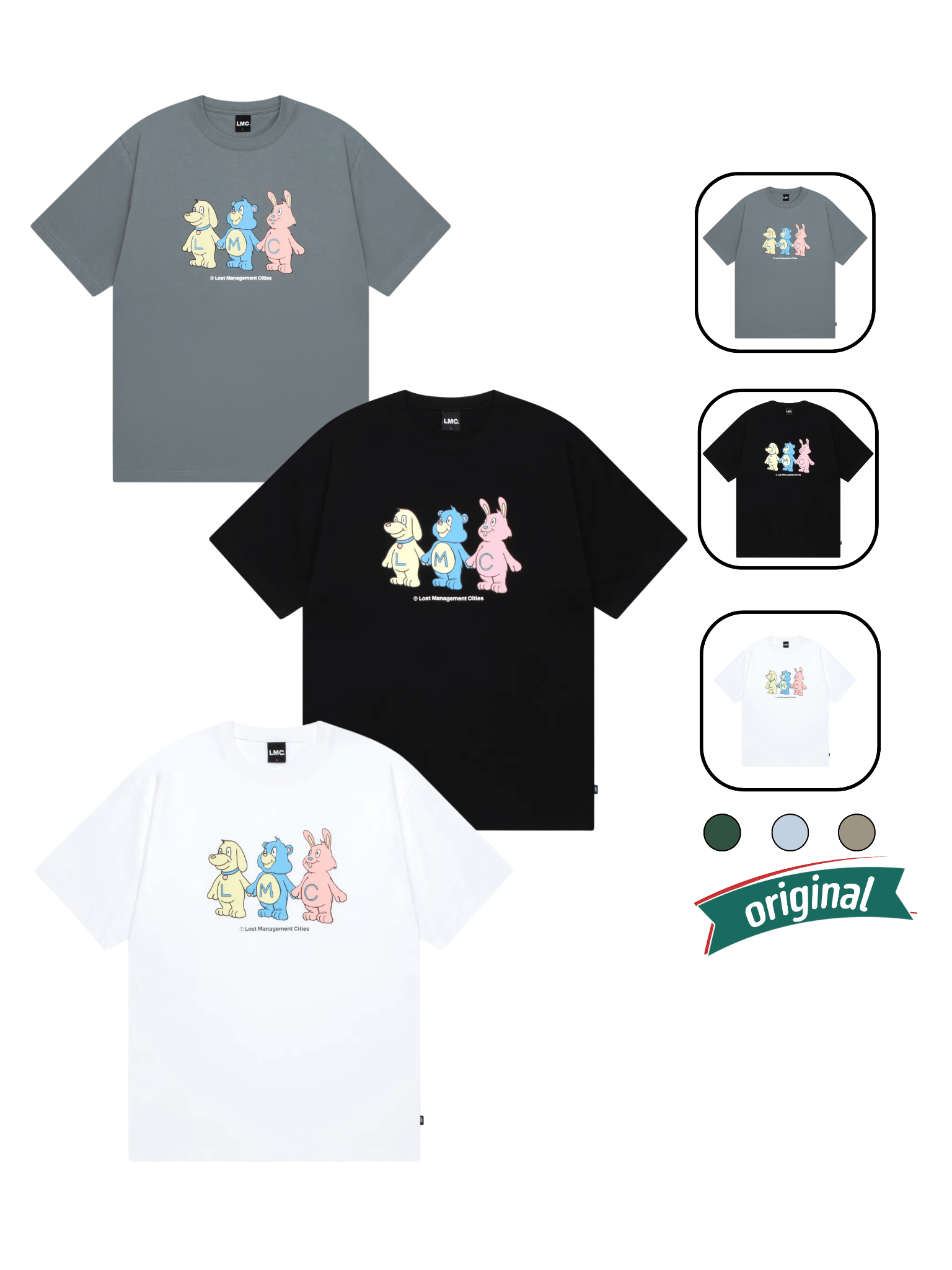 LMC Tshirt Bear Friends