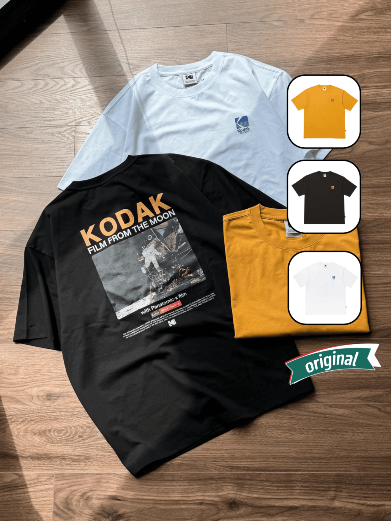 Kodak Tshirt Apolo 11