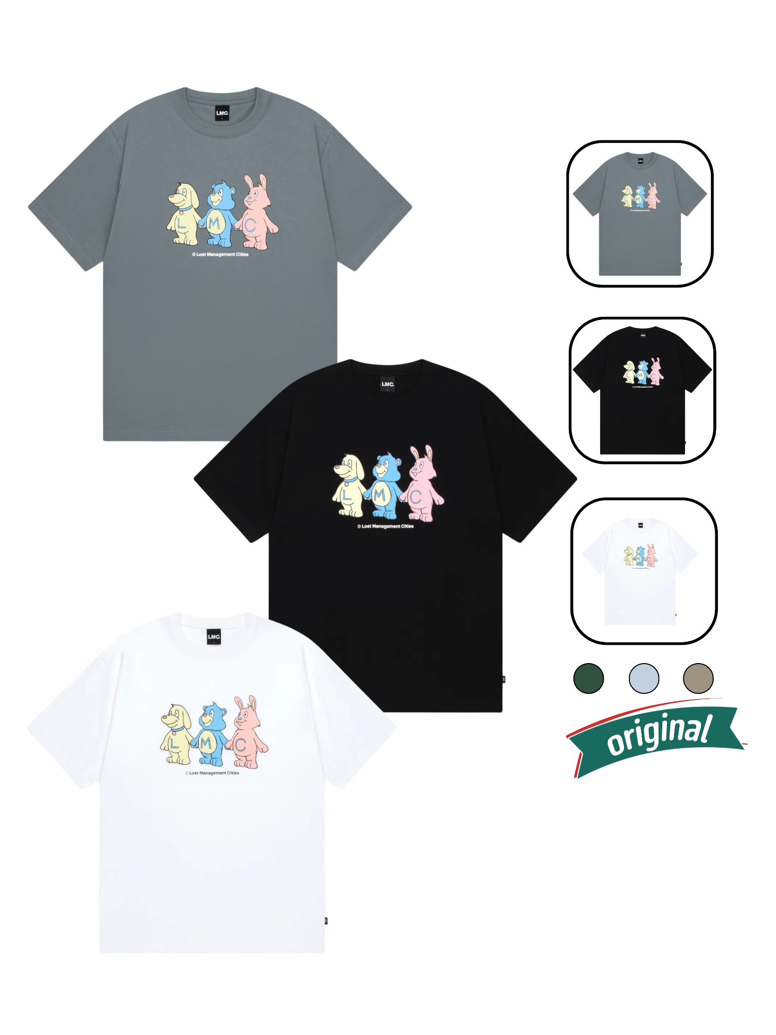 LMC Tshirt Bear Friends