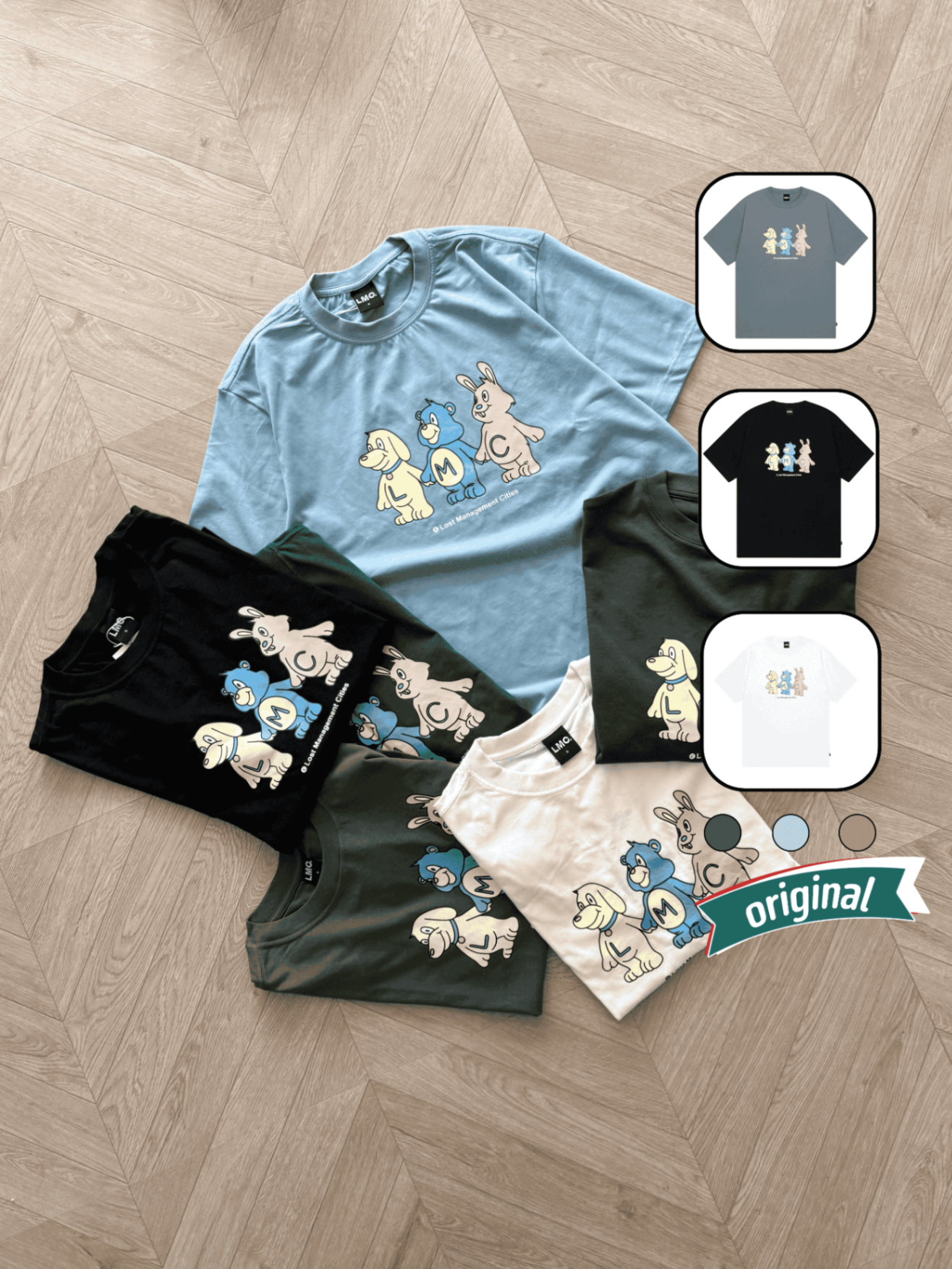 LMC Tshirt Bear Friends