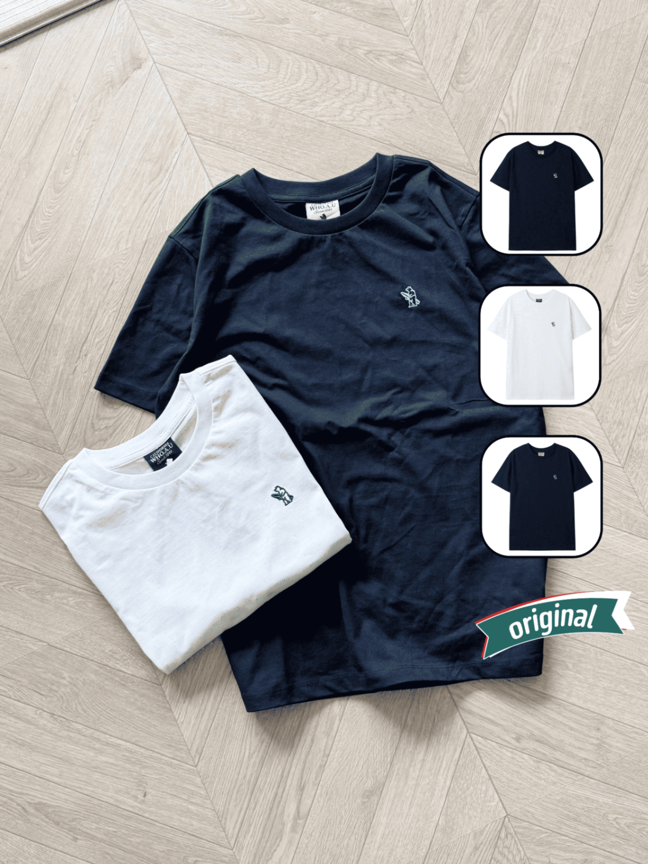 WAU Tshirt Surf Bear