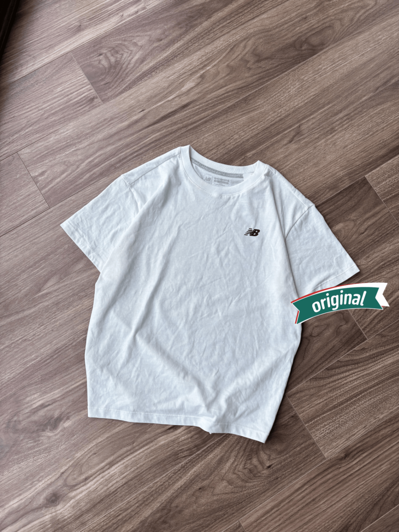 Newbalance Kid Tshirt NB B.White