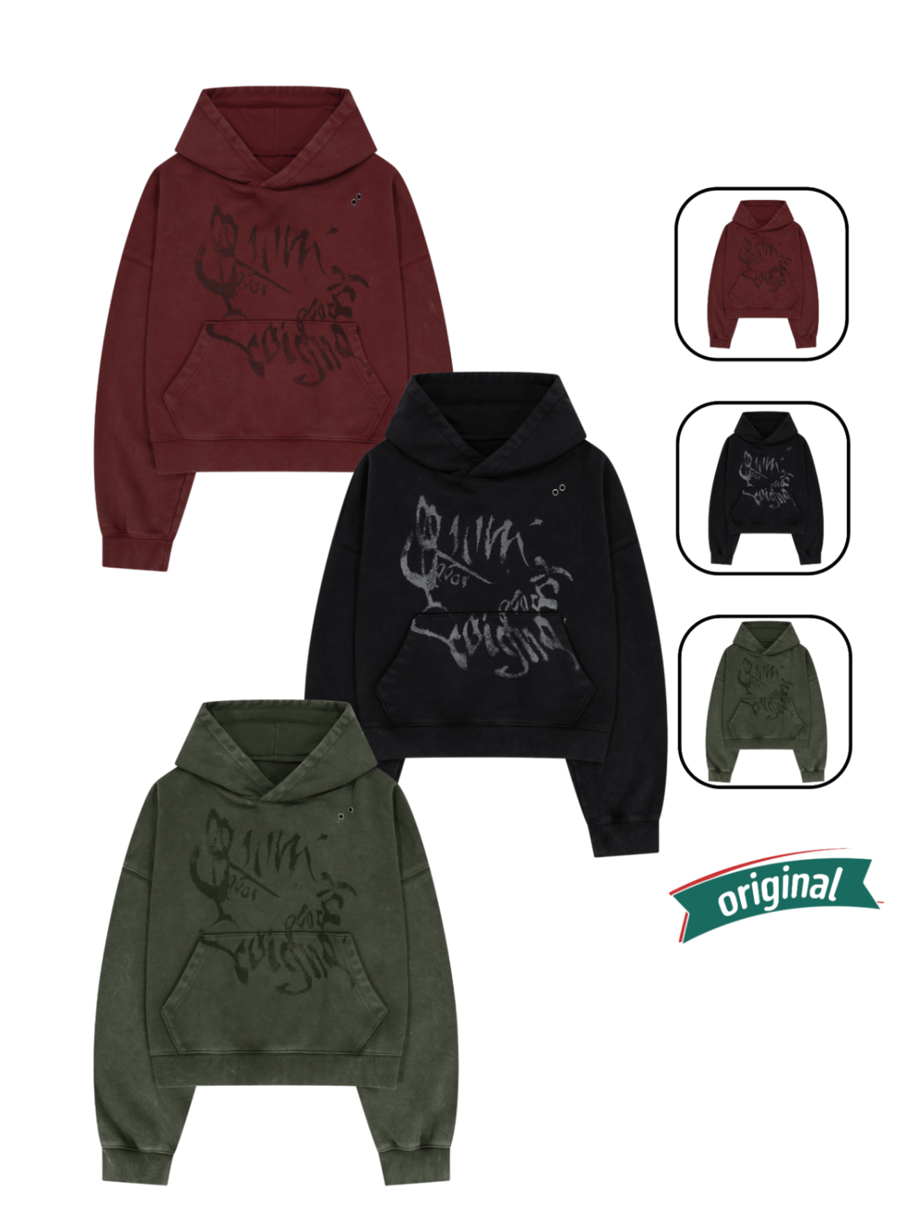 Slowacid Hoodie Wide Washed