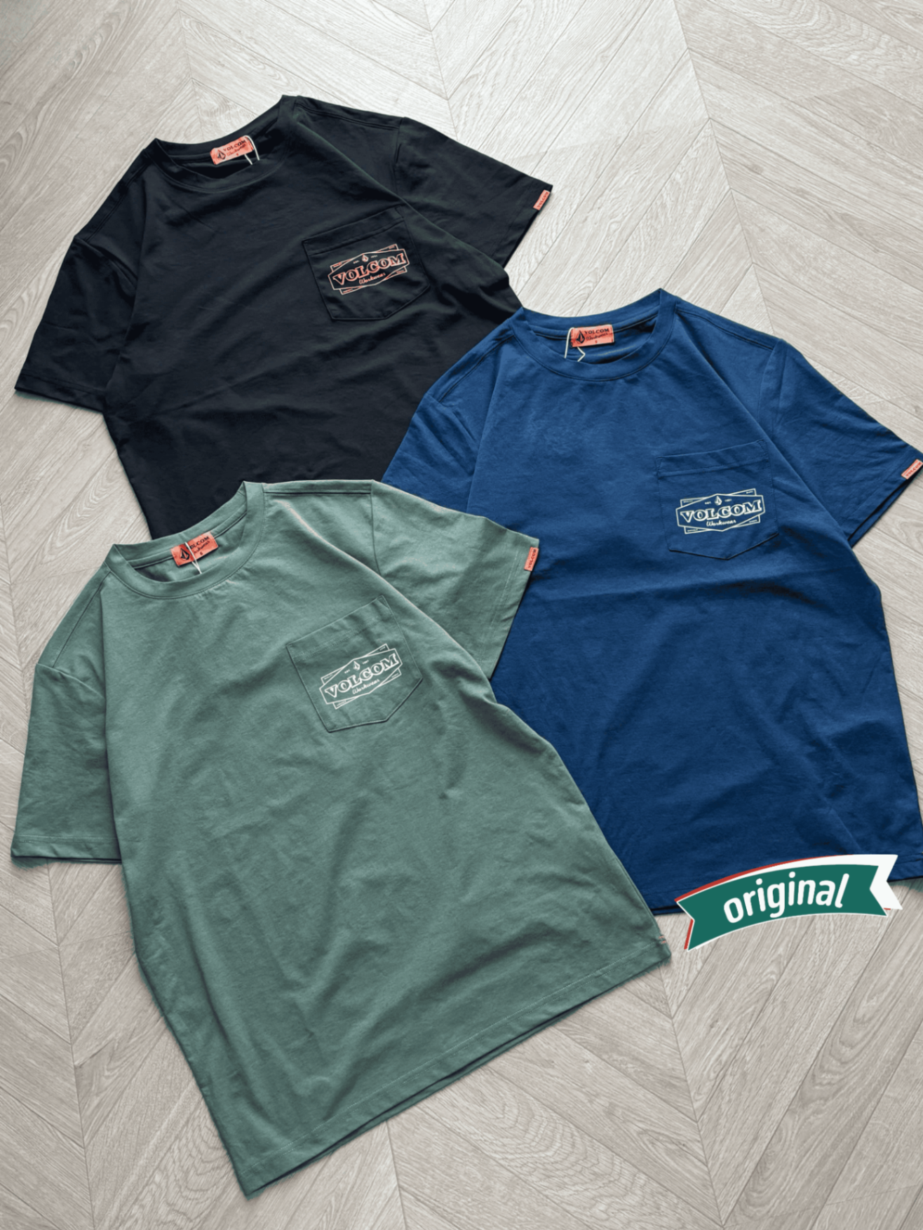Volcom Tshirt Pocket Logo