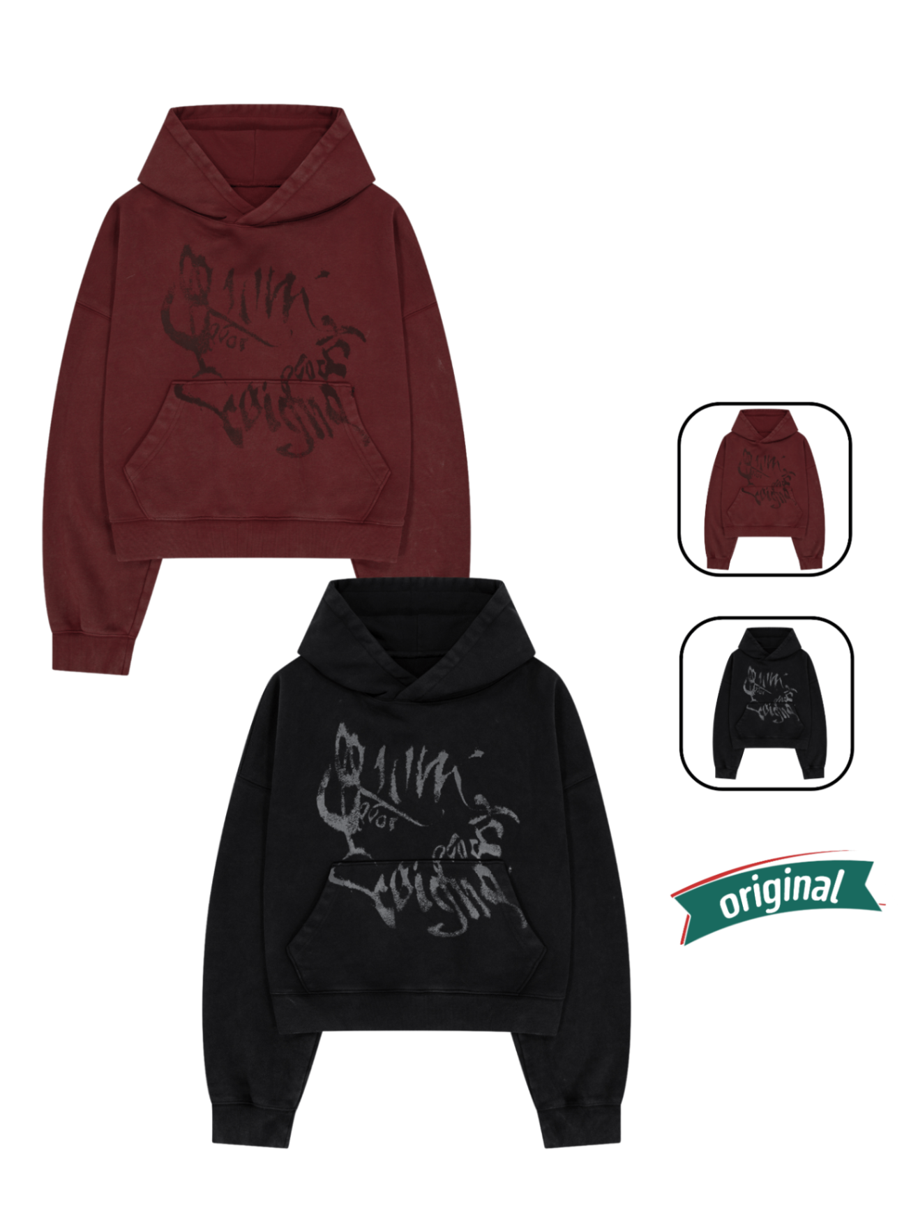 Slowacid Hoodie Wide B. Washed