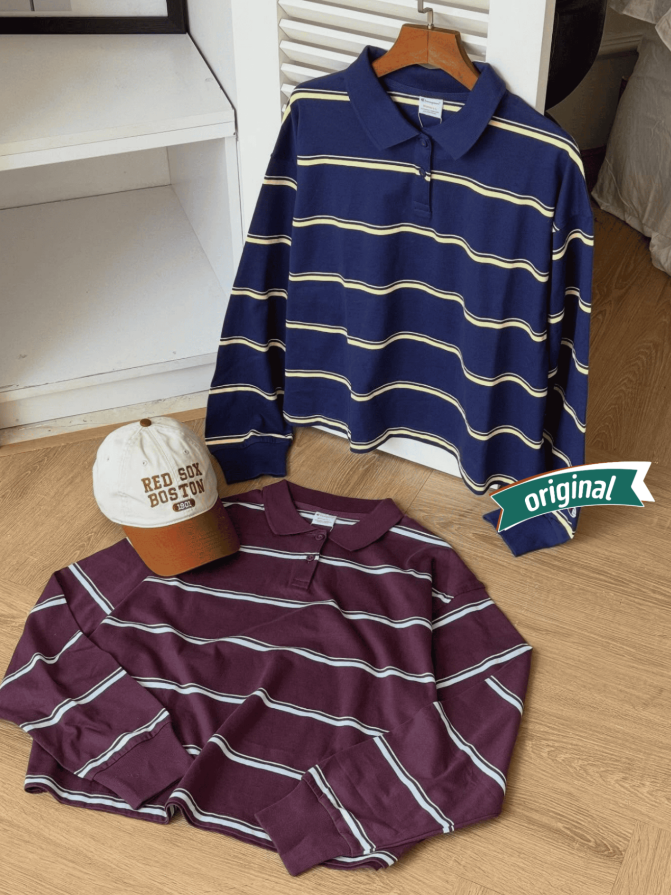 Champion Polo Longsleeve Crop