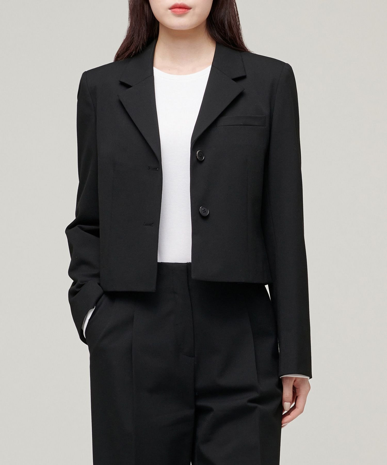 Musinsa Women's Cropped Blazer