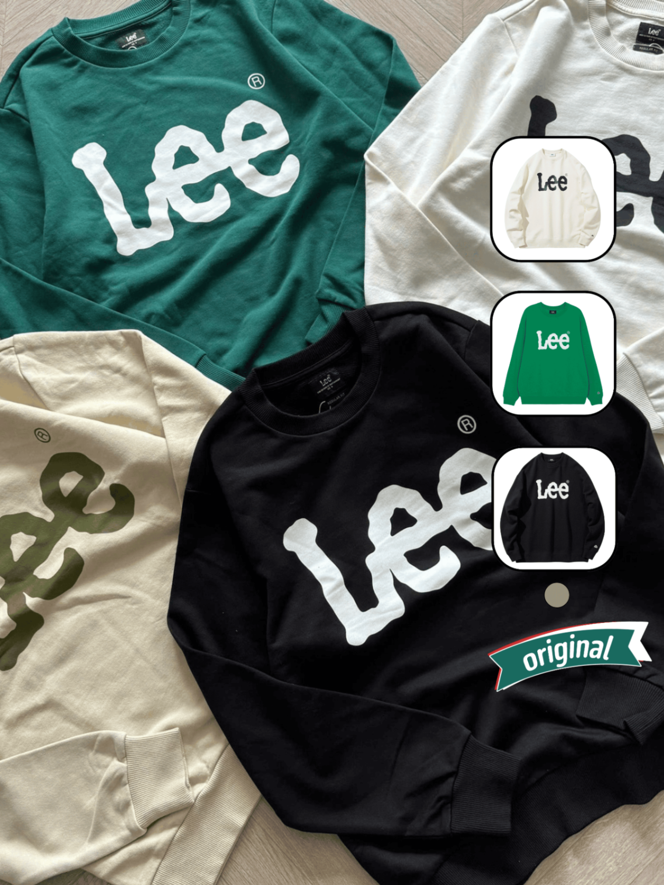 Lee Sweater Big Twitch Logo