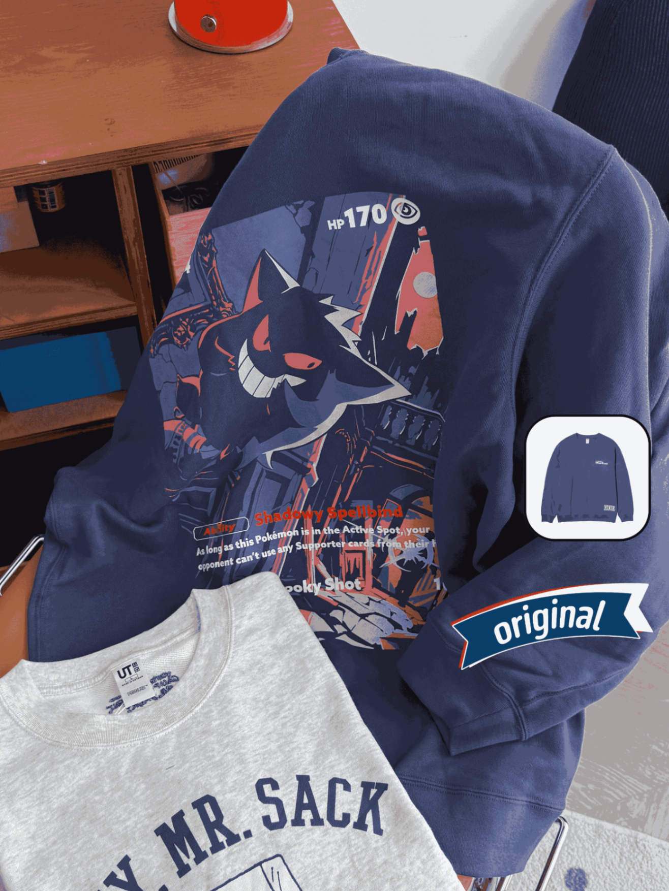 Uniqlo Sweater UT Pokemon