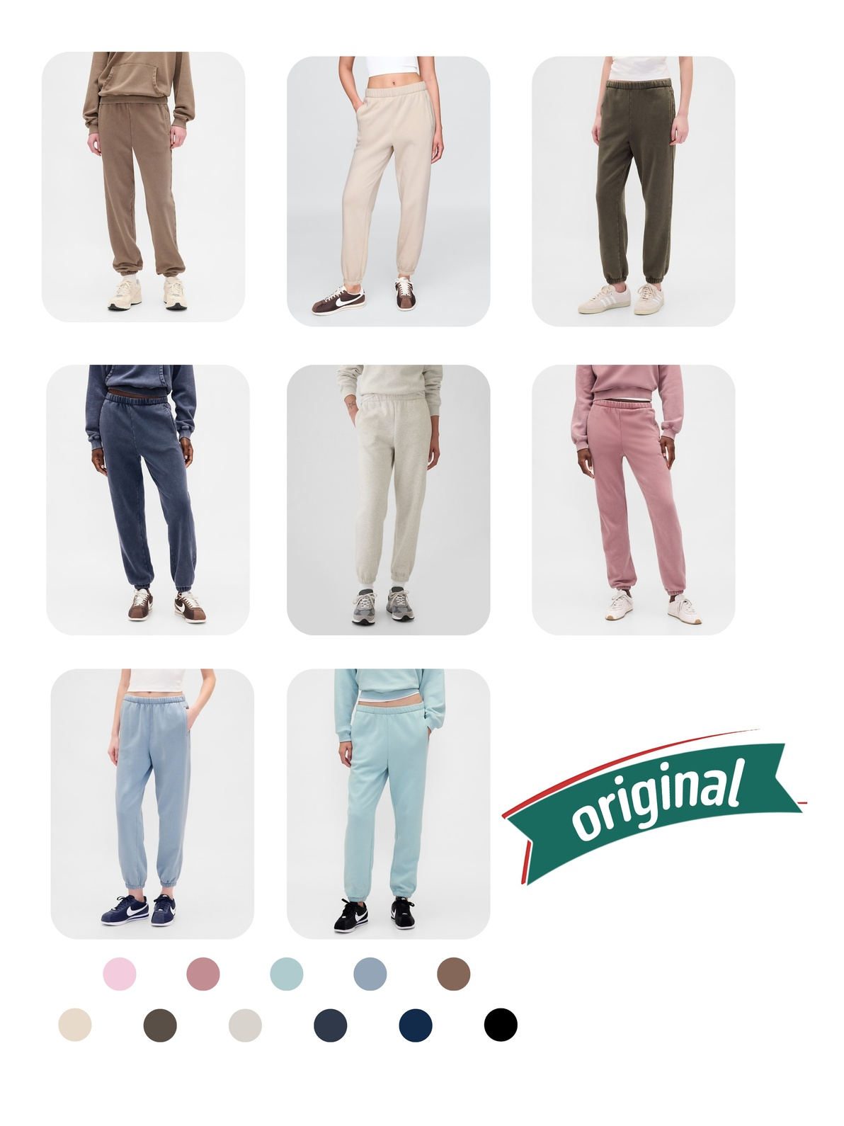 GAP Jogger High Rise Vin.Soft