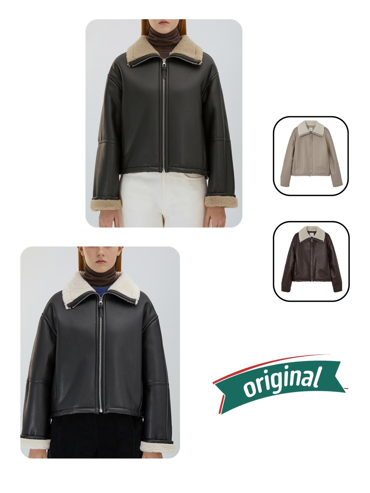 List Jacket Leather Mustang