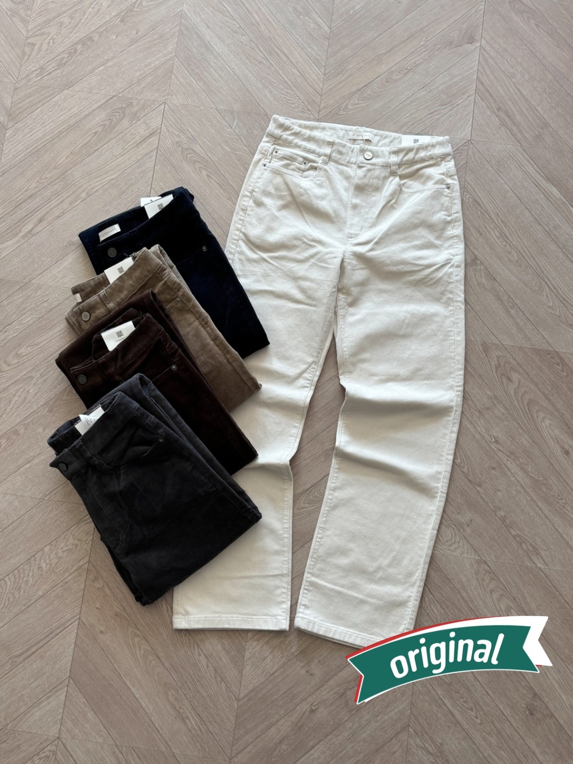 Giordano Pants Corduroy Straight