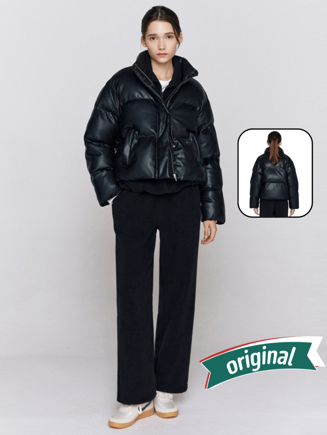 Giordano Puffer Leather