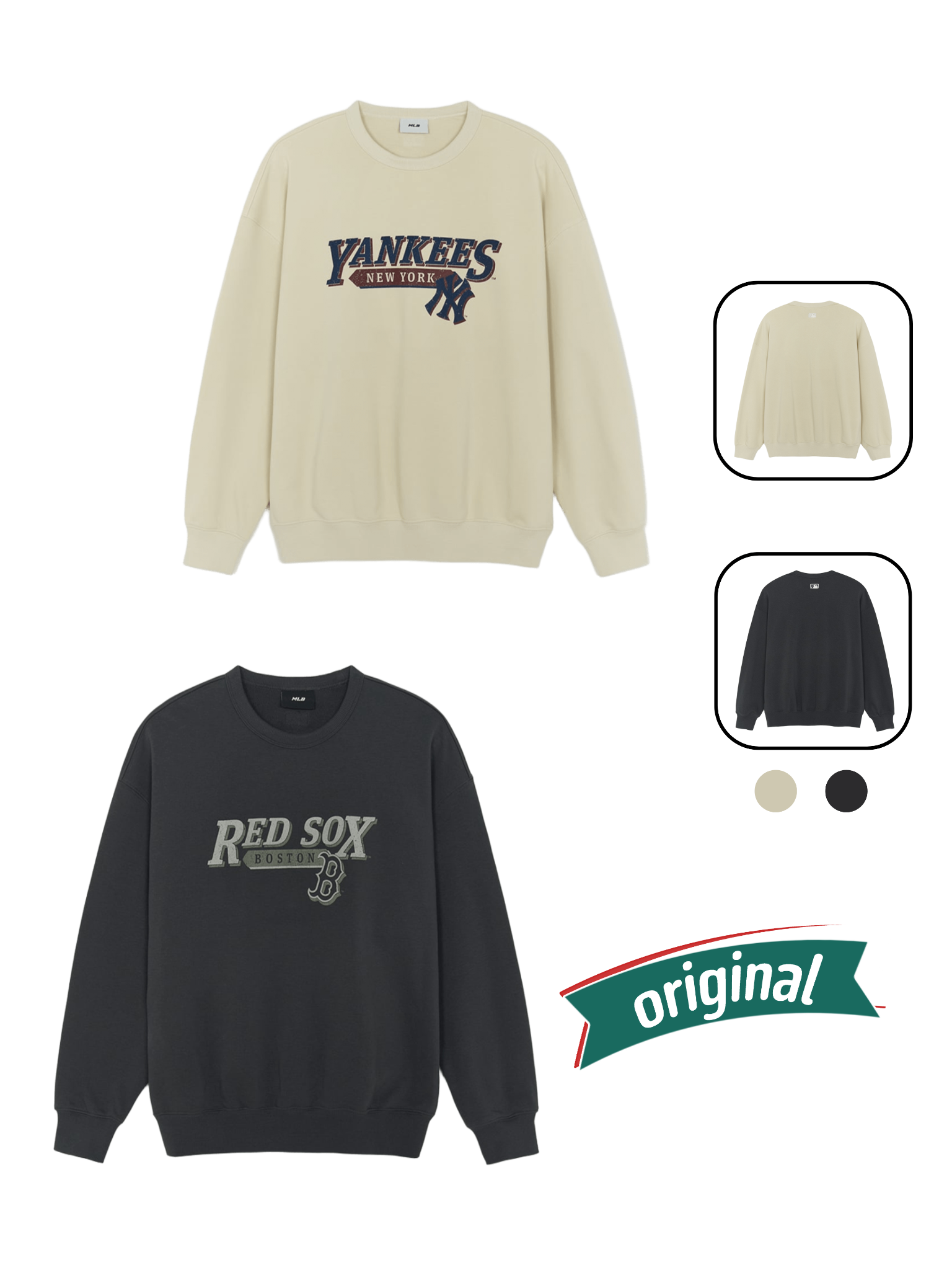 MLB Sweater Vintage Letter