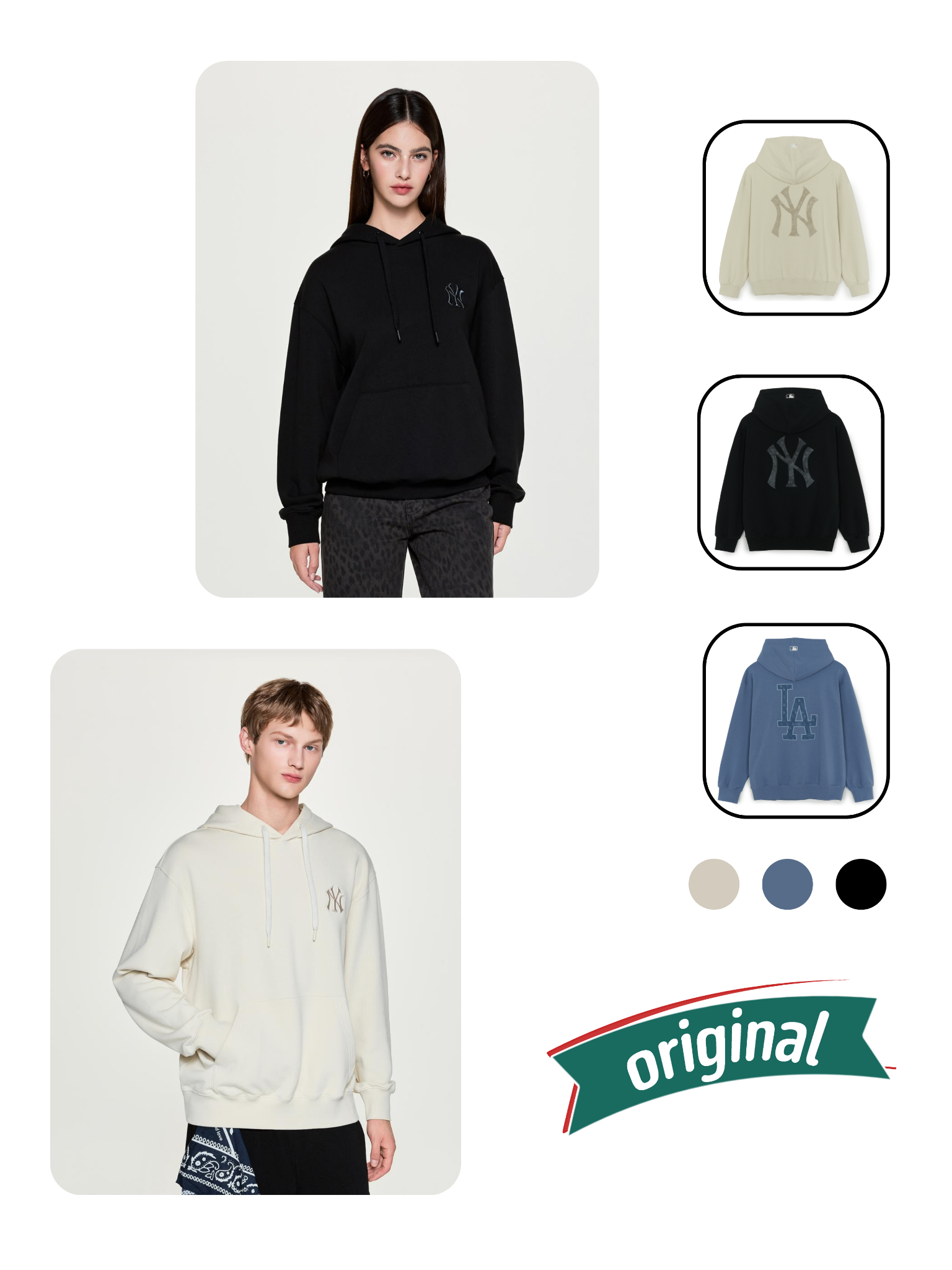 MLB Hoodie Mono Big Lux