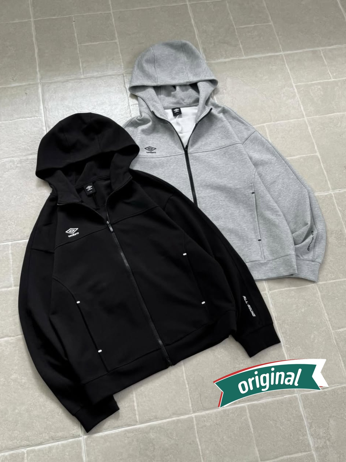 Umbro Hoodie Zip A-Round Funct