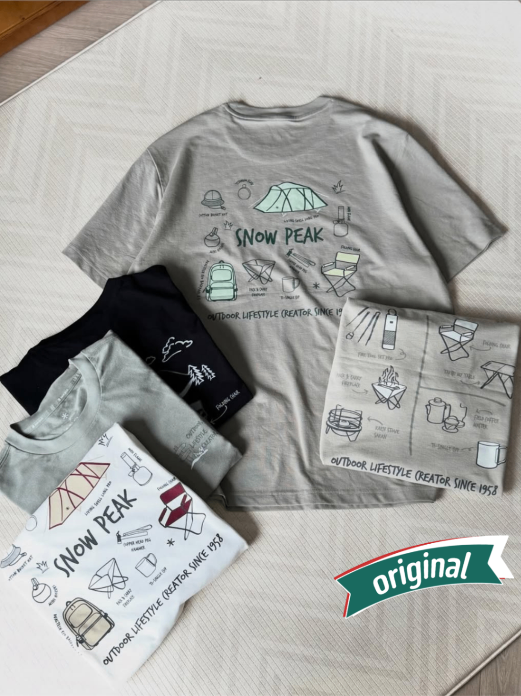 Snowpeak Tshirt Outdoor