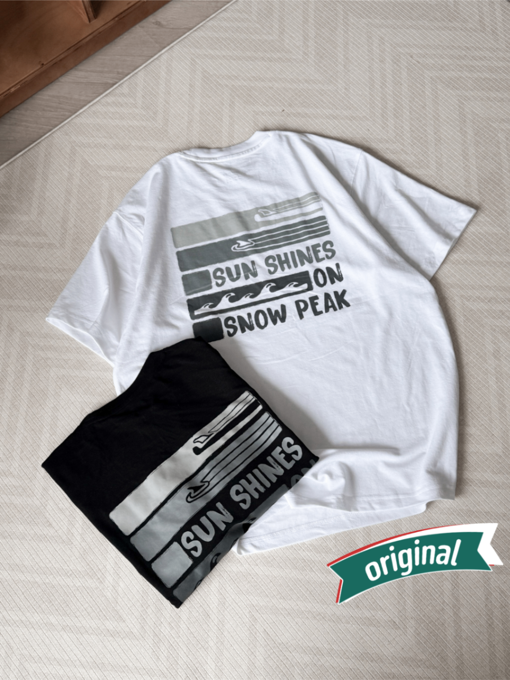 Snowpeak Tshirt Sunshine