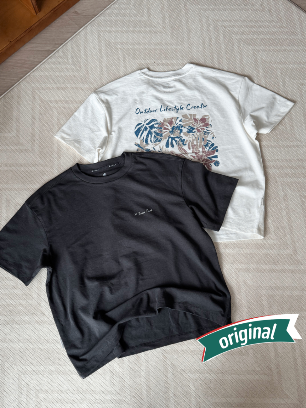 Snowpeak Tshirt Floral