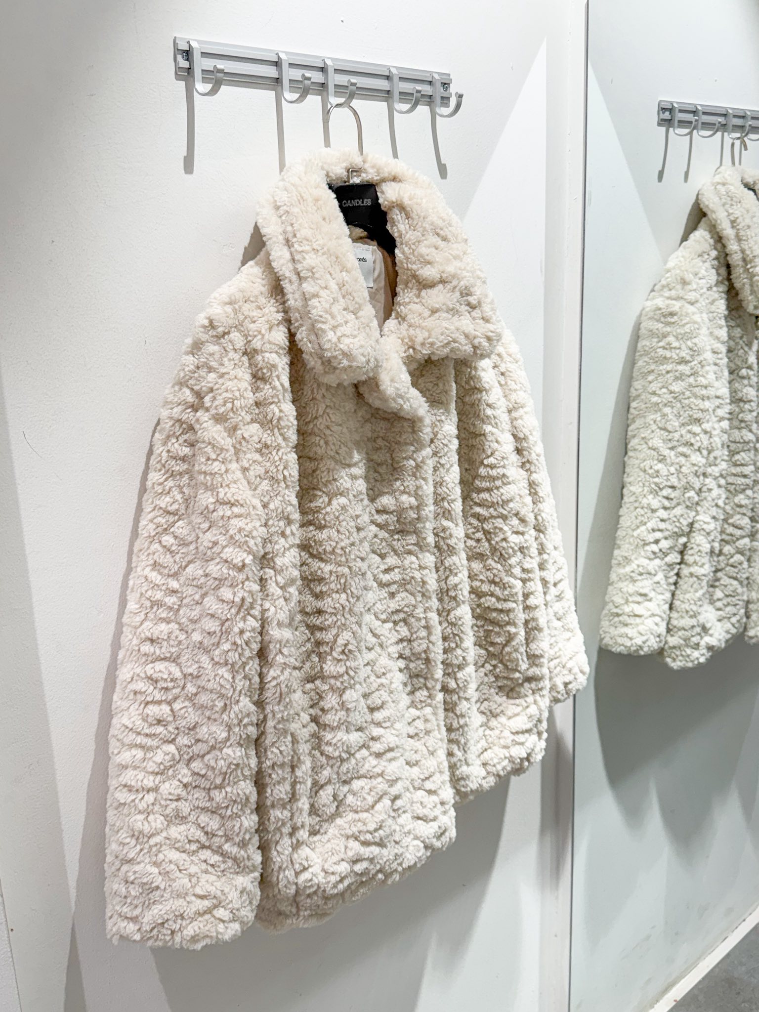8S Coat Bouclé Shearling