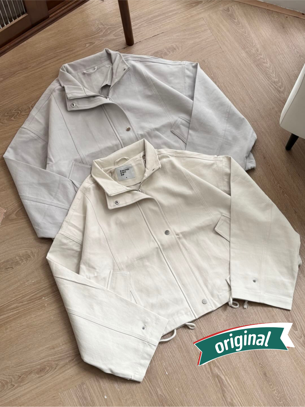 8S Jacket Buton Highneck