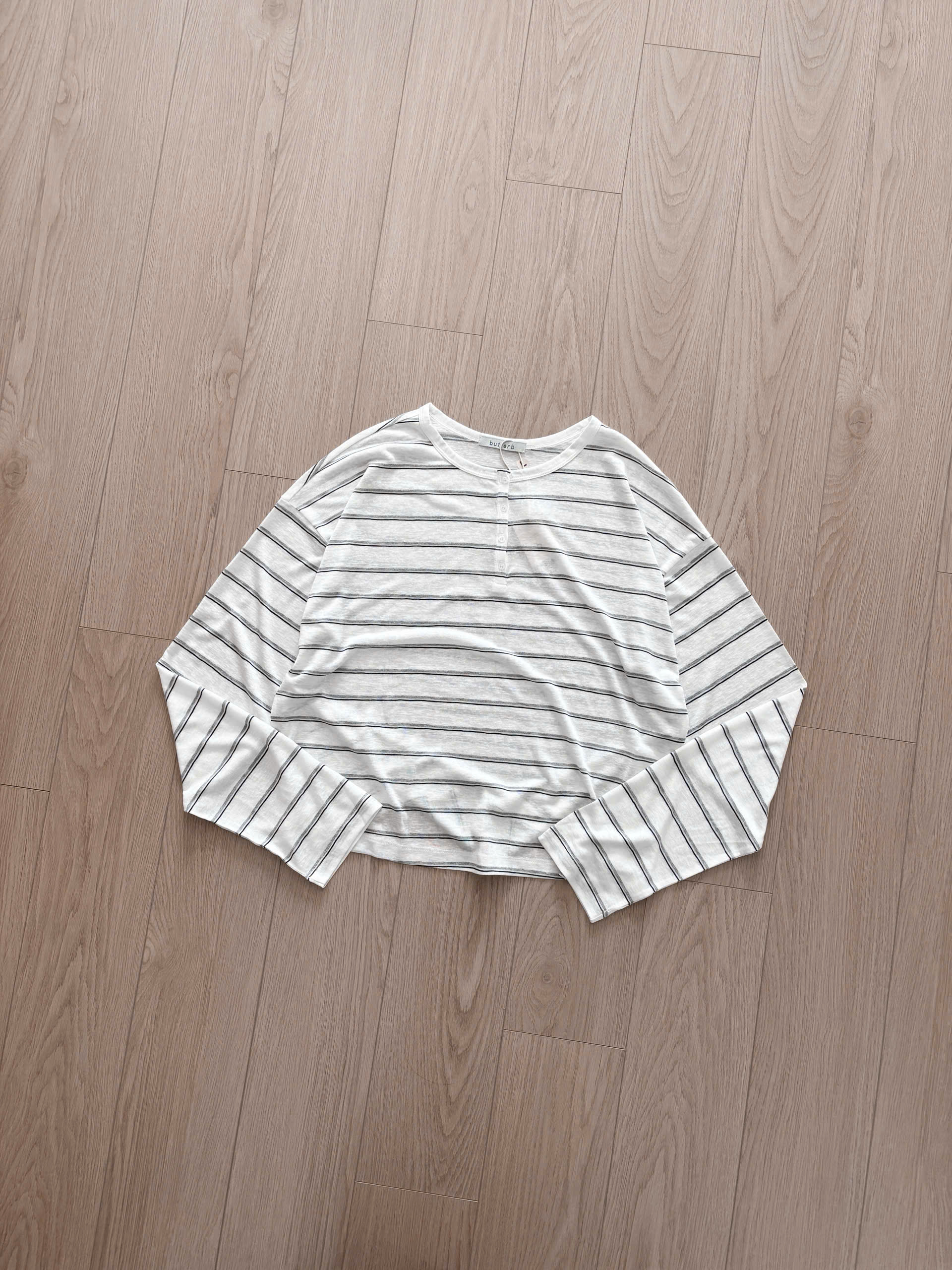 ButterB Stripe Henley Longsleeve