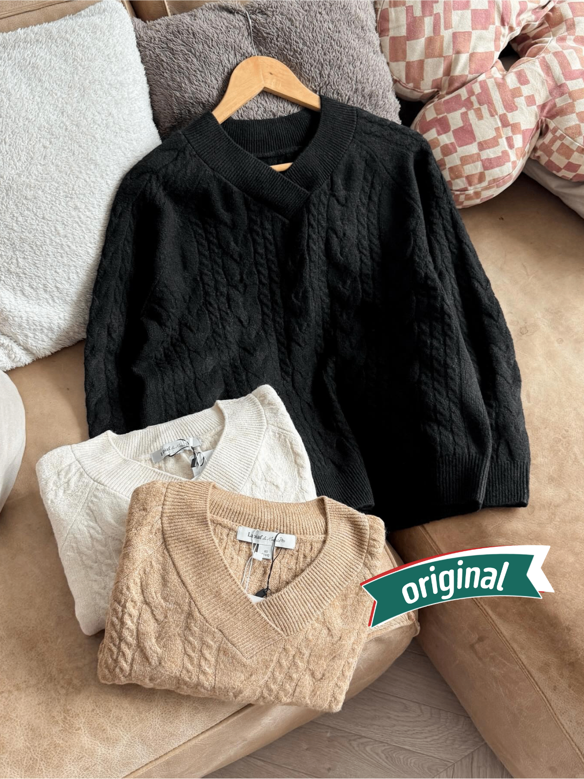 Lapiaf Knit Airy Cable