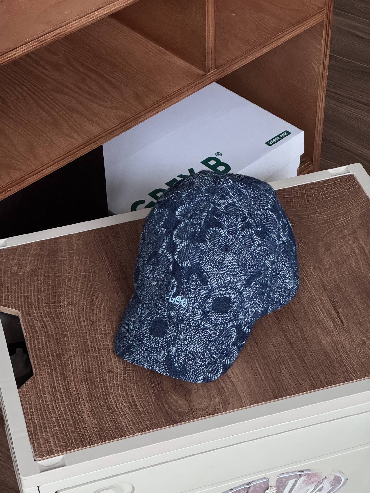 Lee Cap Denim Flower