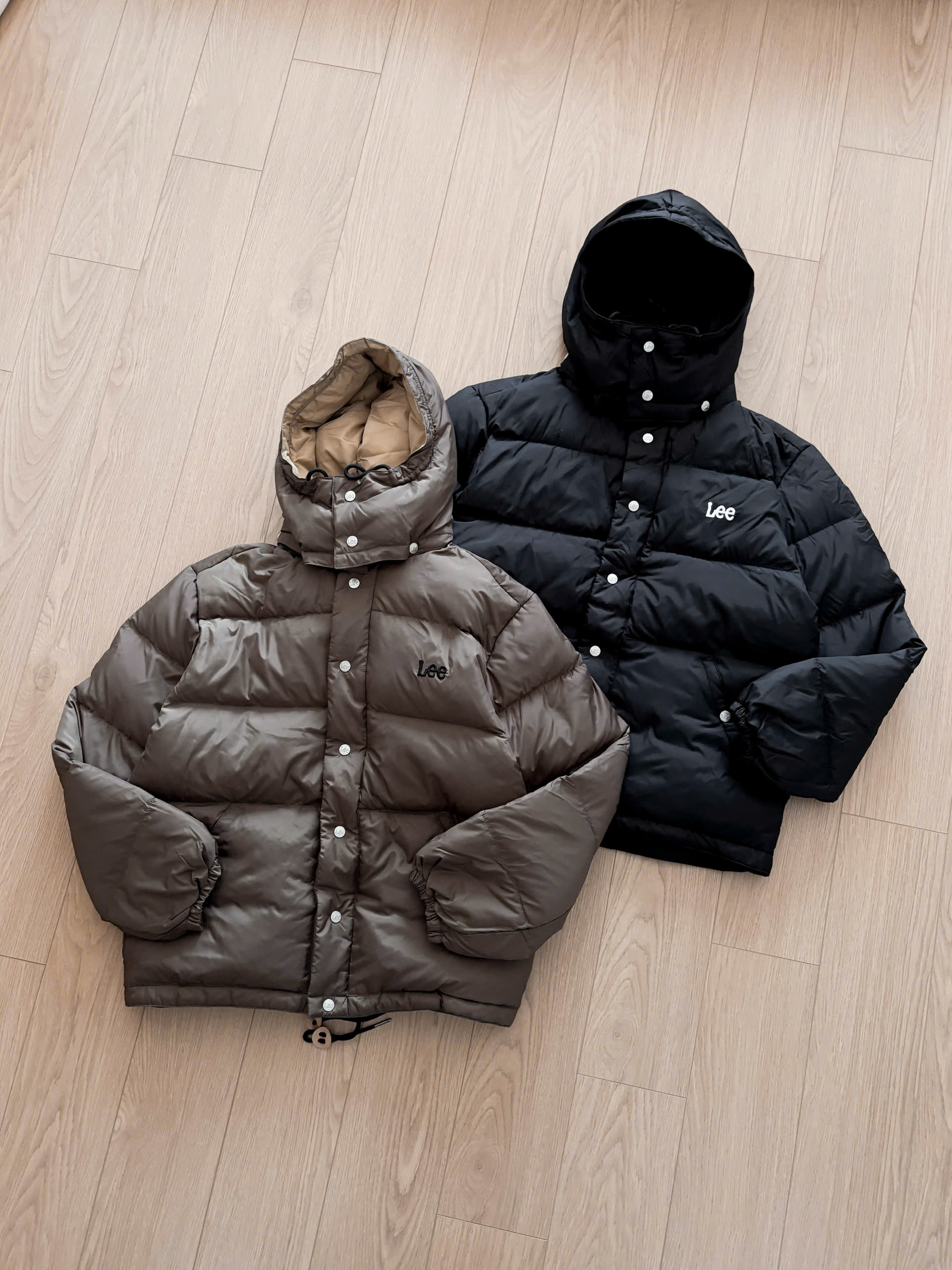 Lee Detachable Hood Puffer