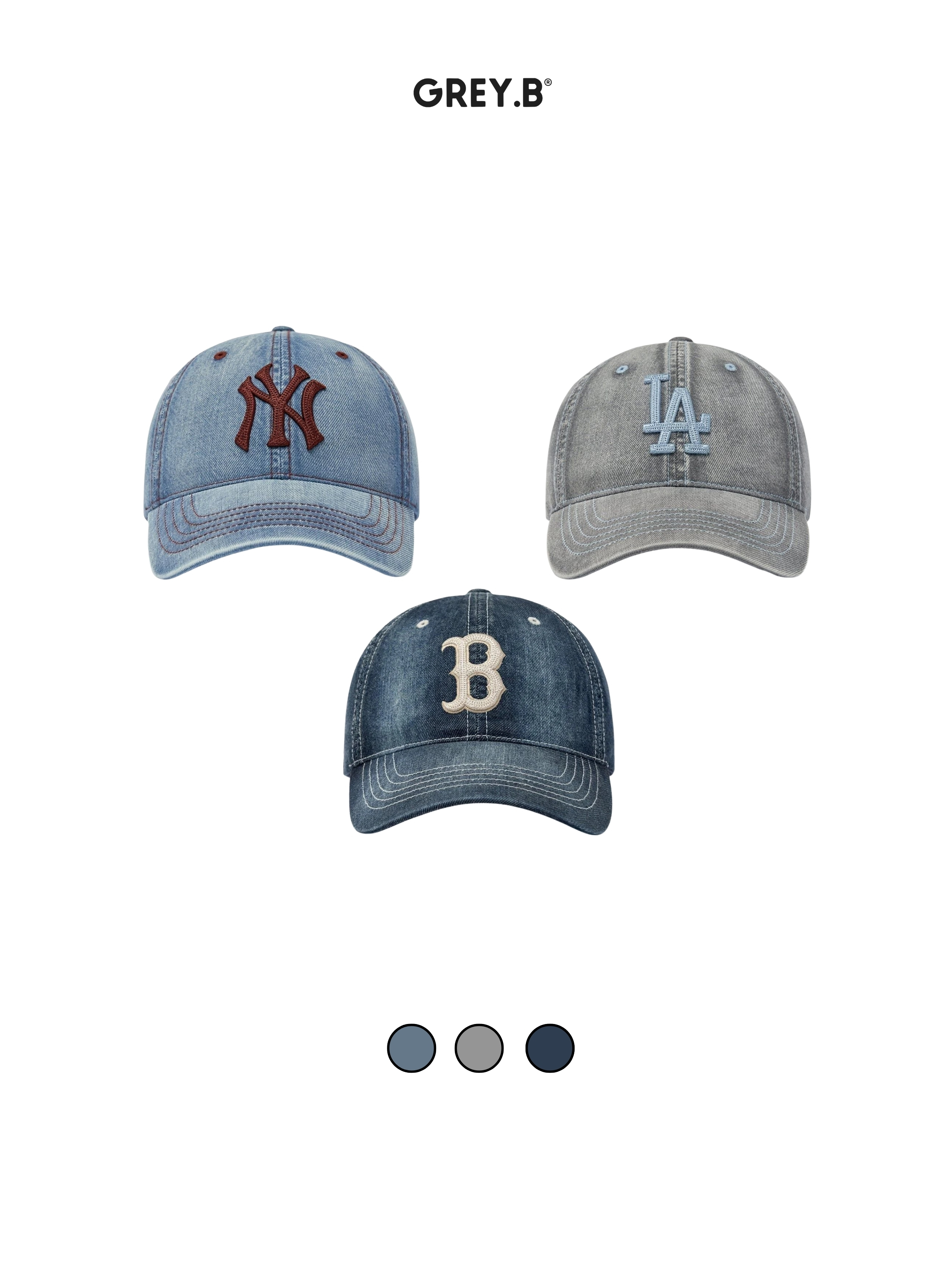 MLB Cap Basic Denim Unstruct