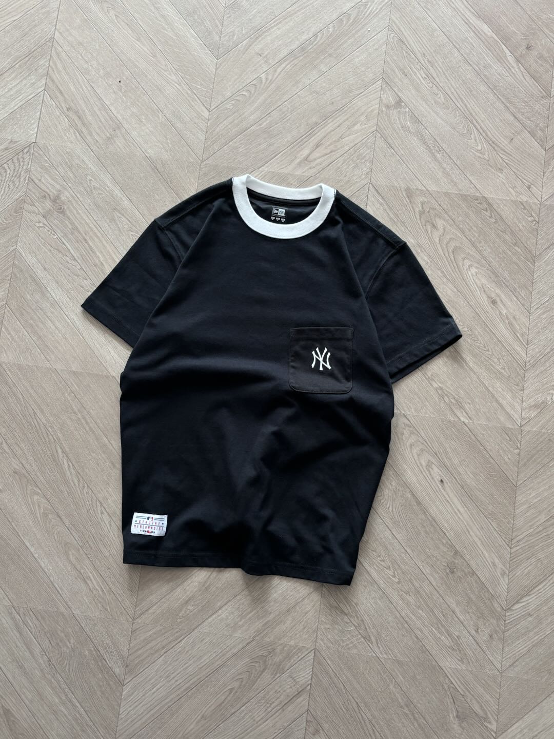 NE Tshirt Pocket Embroid NY