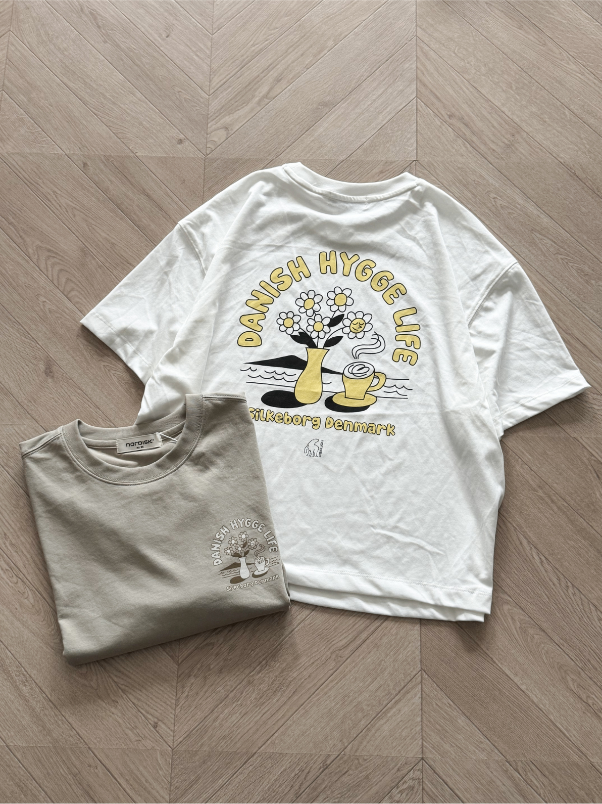 Nordisk Tshirt Flower