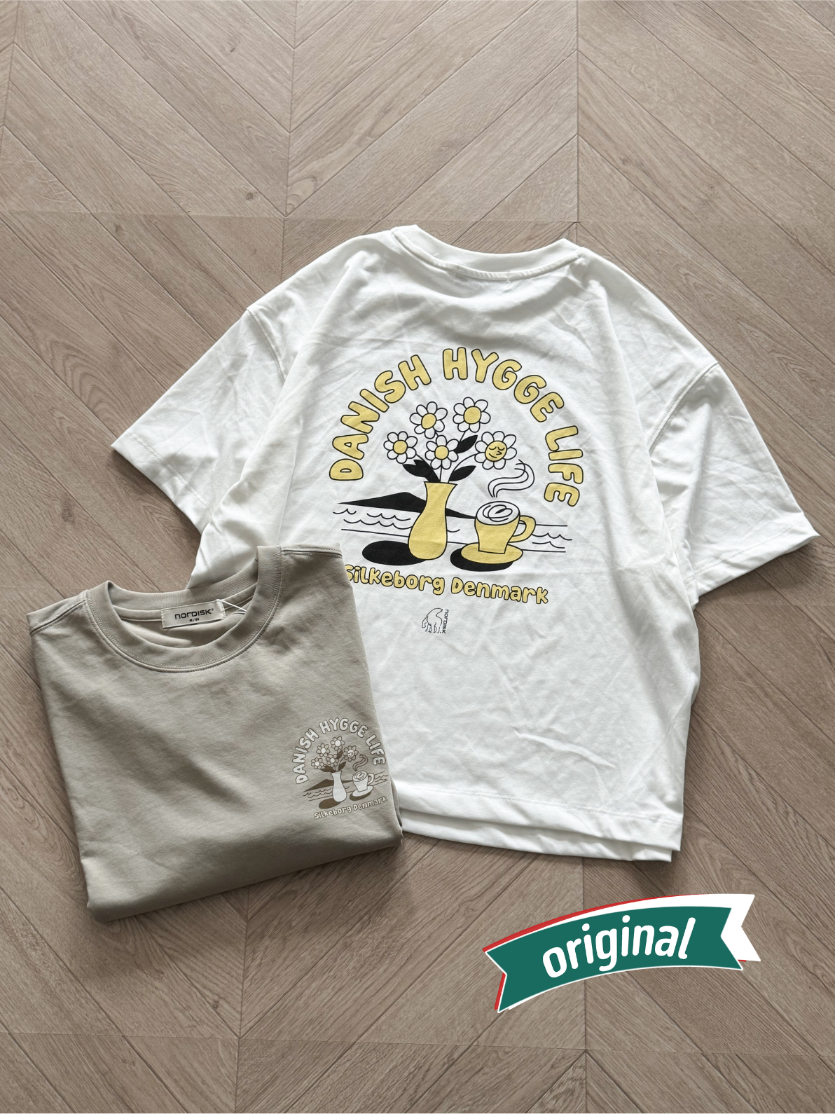 Nordisk Tshirt Flower