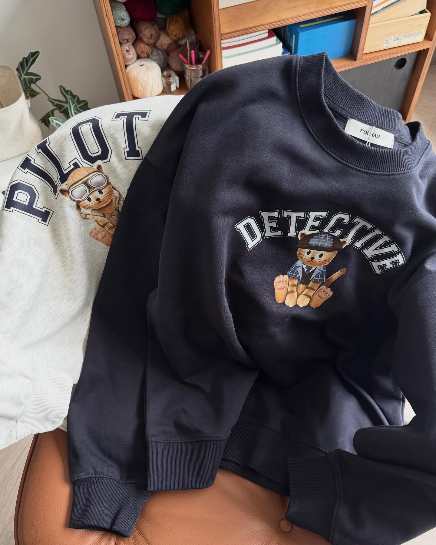 Polham Sweater Cat Character