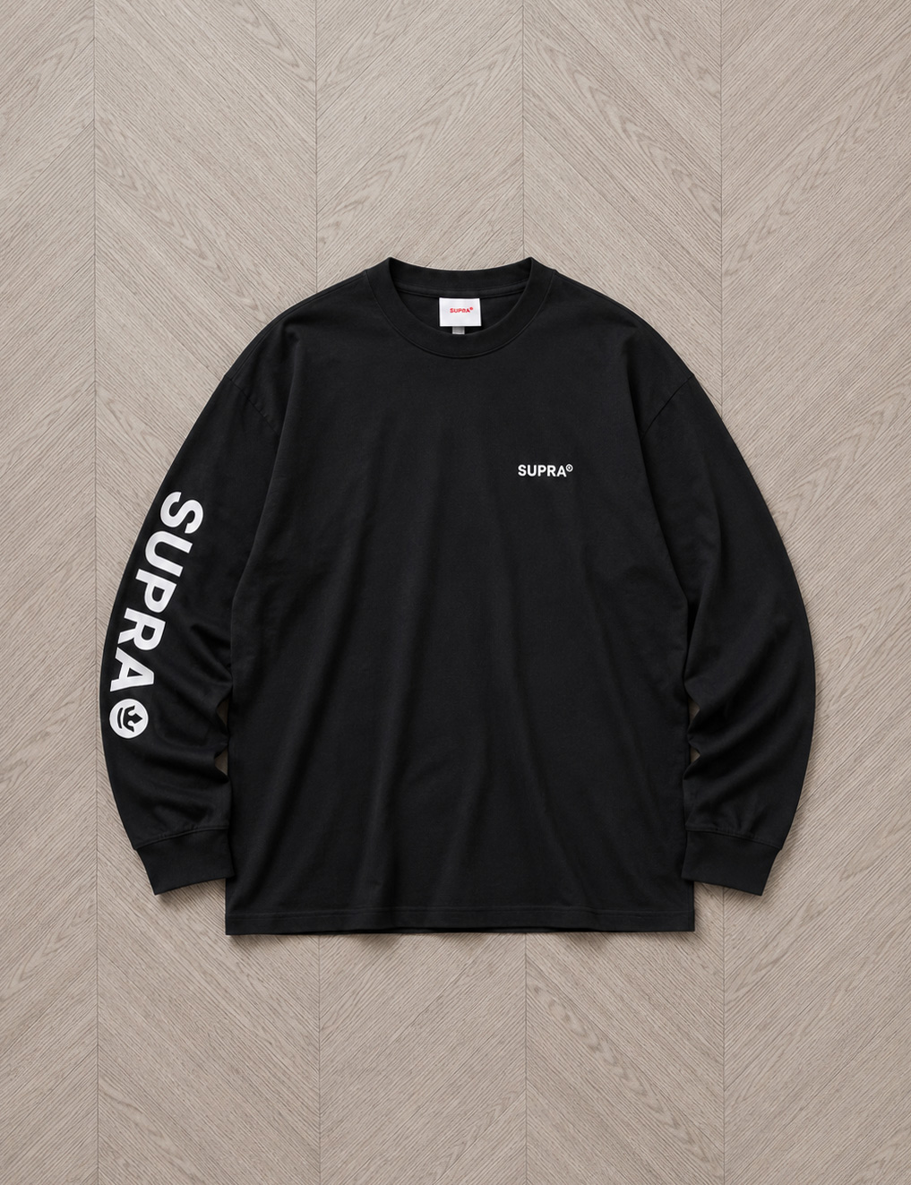 Supra Longsleeve Basic Black