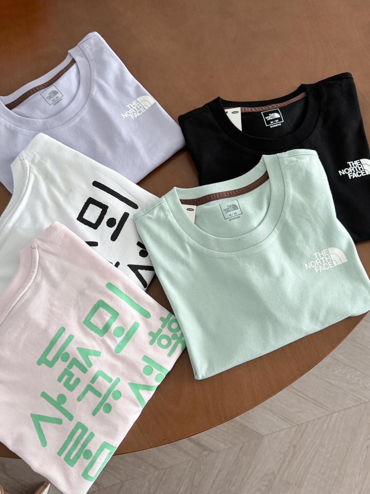 The NorthFace Tshirt Cr Hangeul