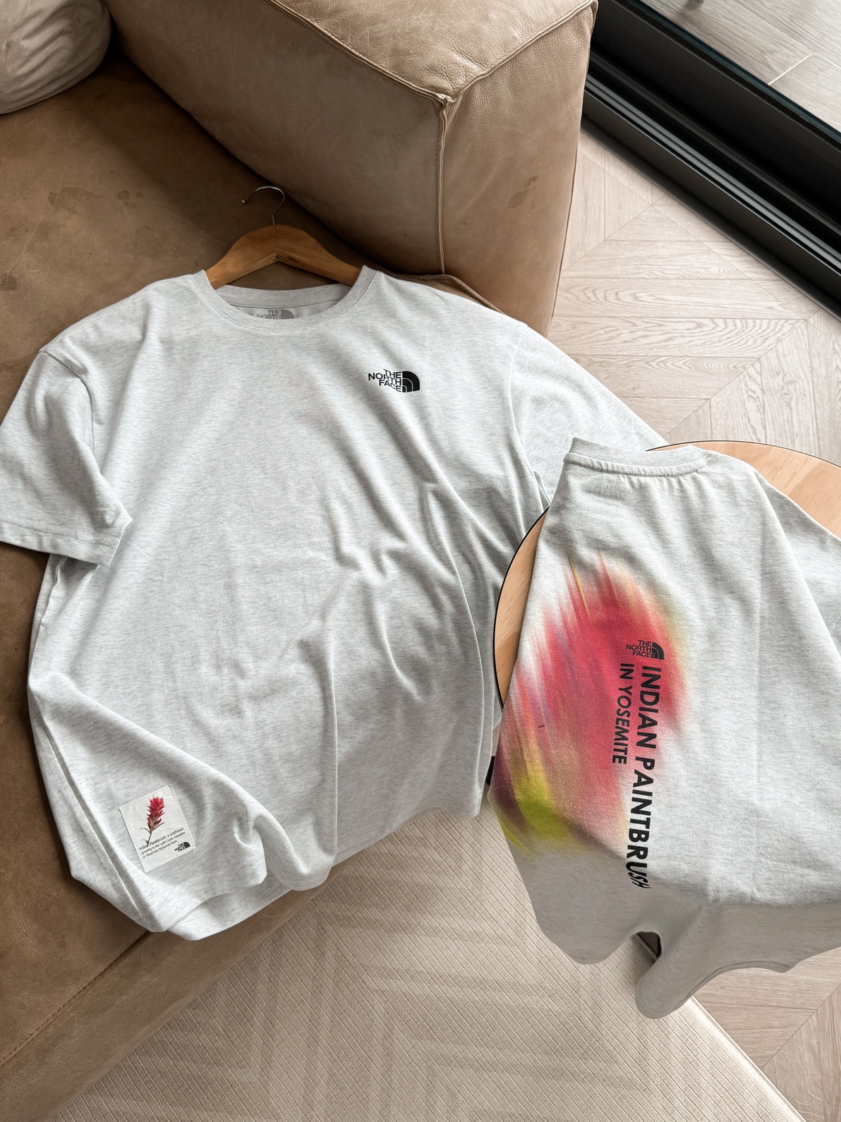 The NorthFace Tshirt Flower Spray