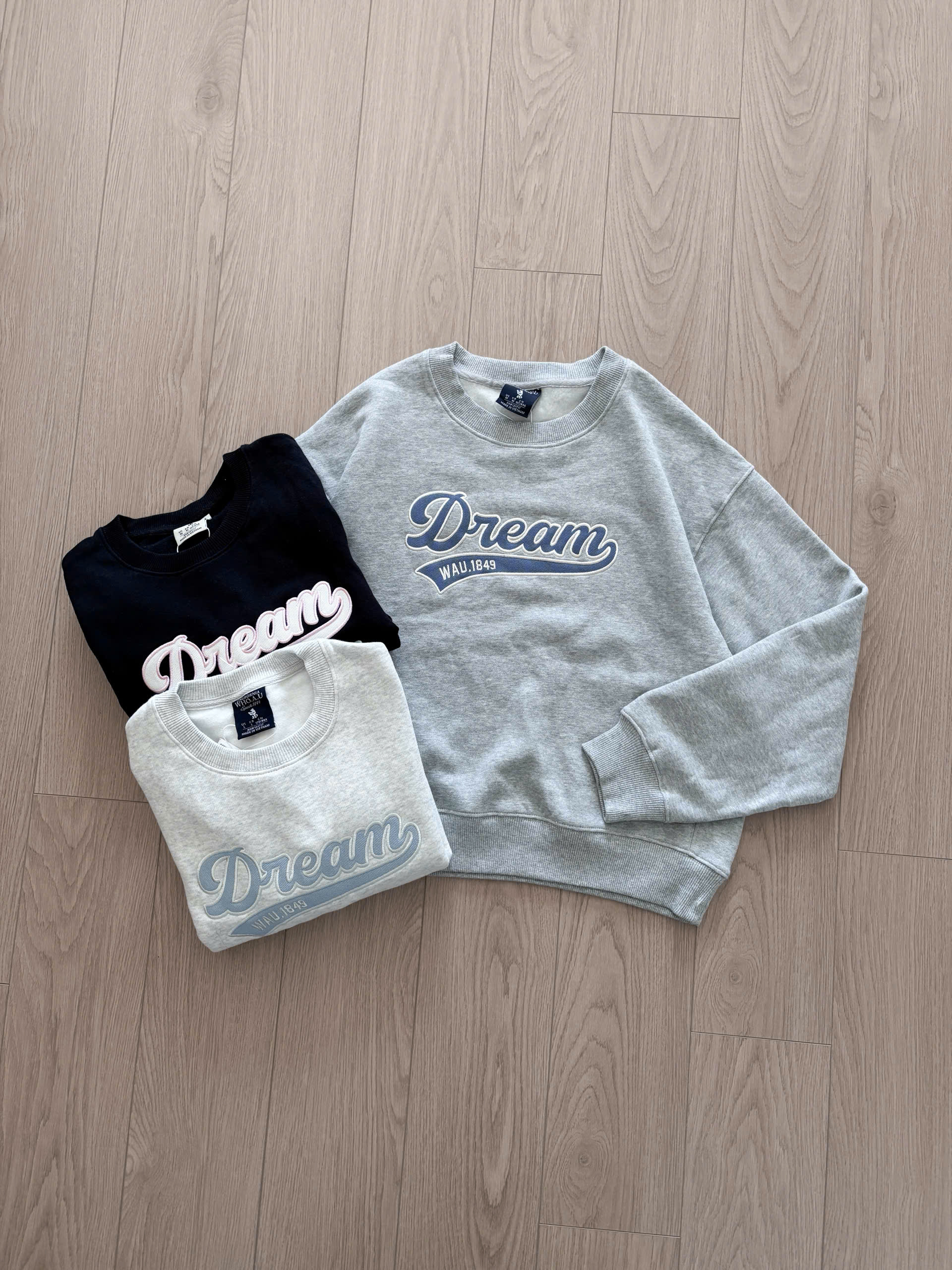 WAU Sweater Lettering Patch