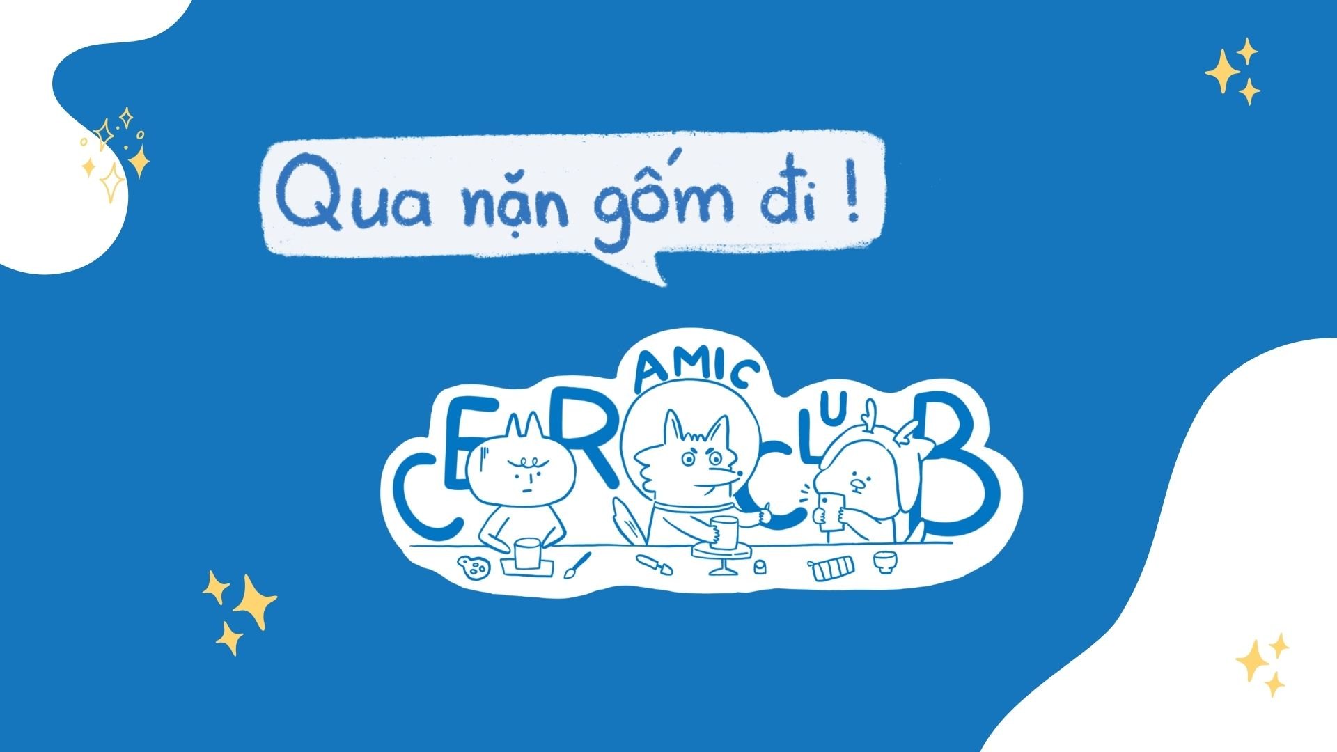 Workshop nặn gốm Handbuild Ceramic Club