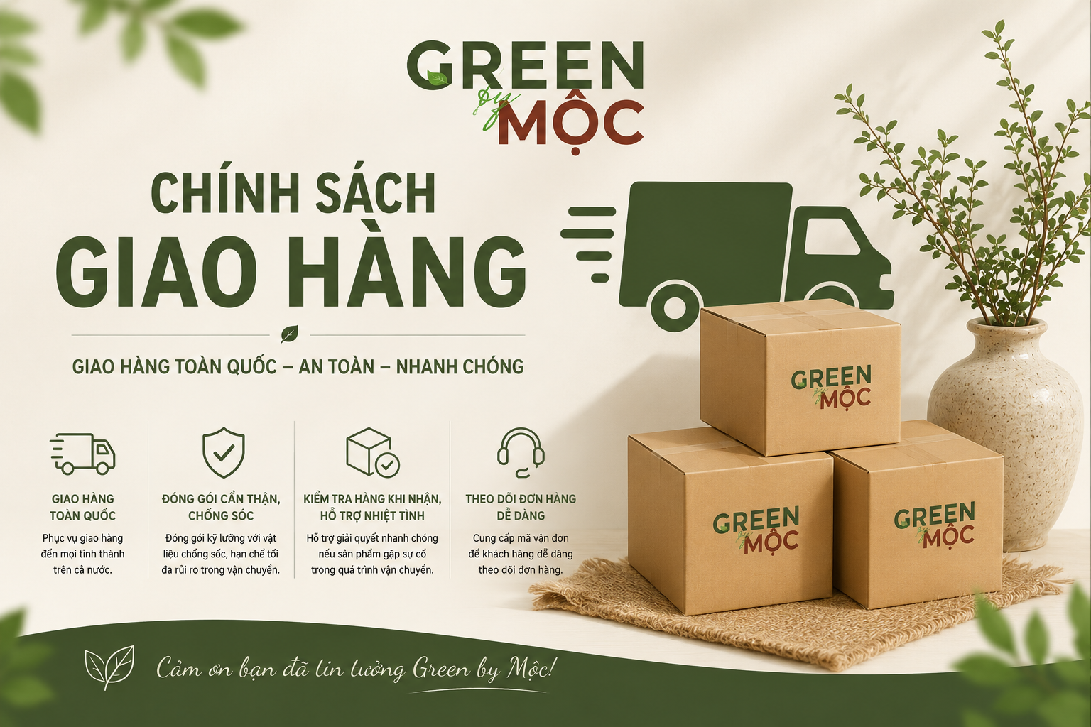 Chính sách giao hàng