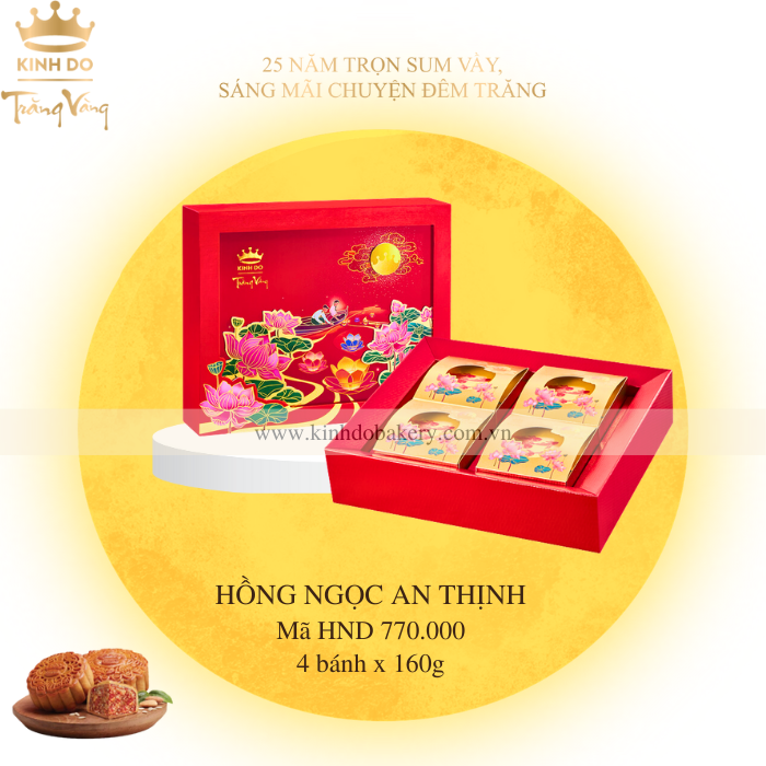 BÁNH TRUNG THU KINH ĐÔ HỒNG NGỌC AN THỊNH