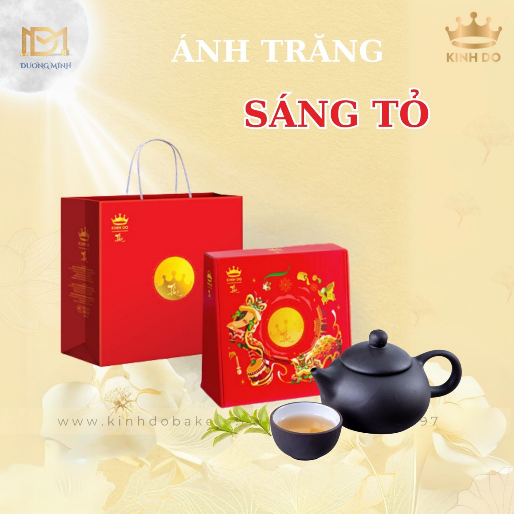 Bánh trung thu Kinh Đô - Ánh trăng sáng tỏ