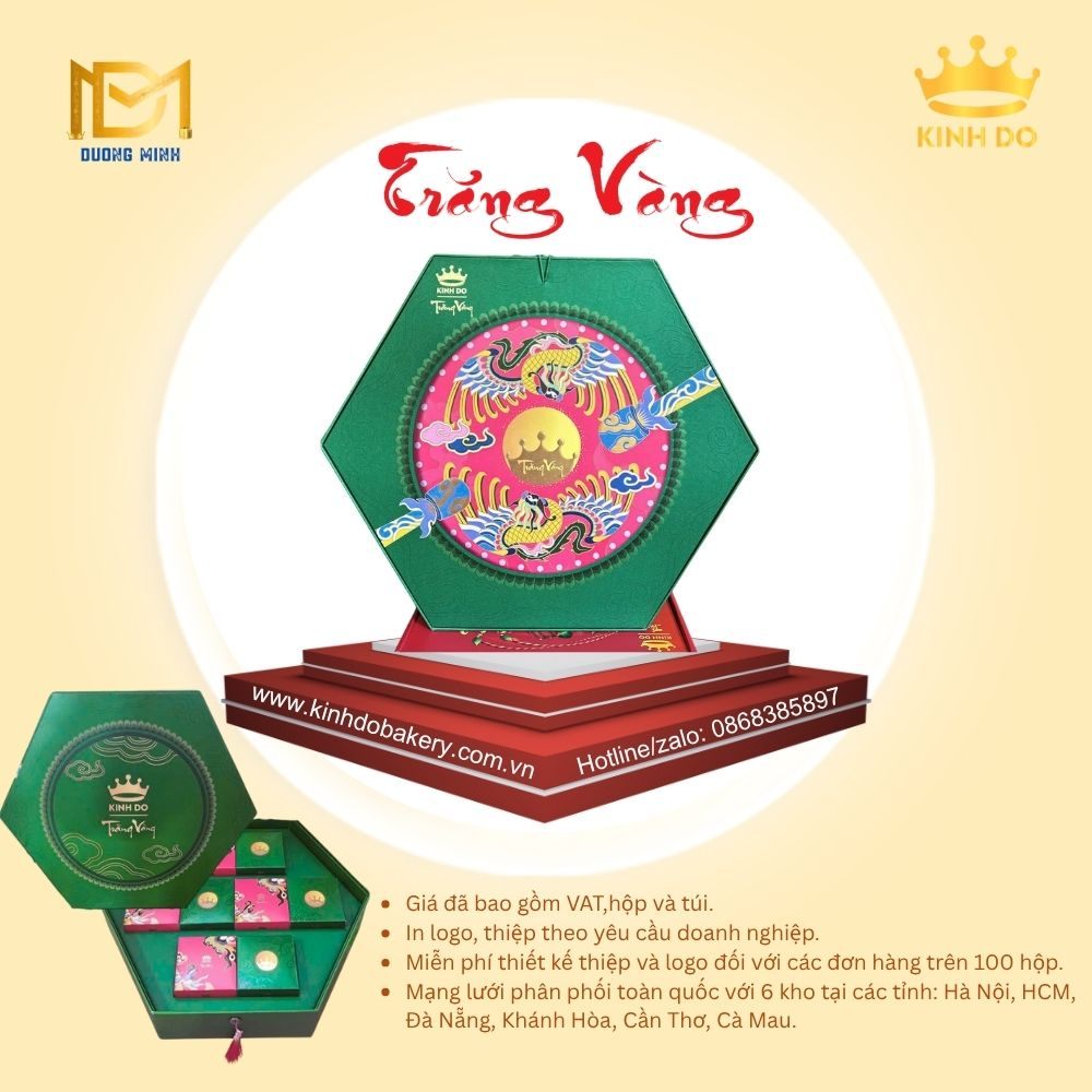 Bánh trung thu Kinh Đô Trăng vàng Nguyệt Ánh Trường An ( NANY )