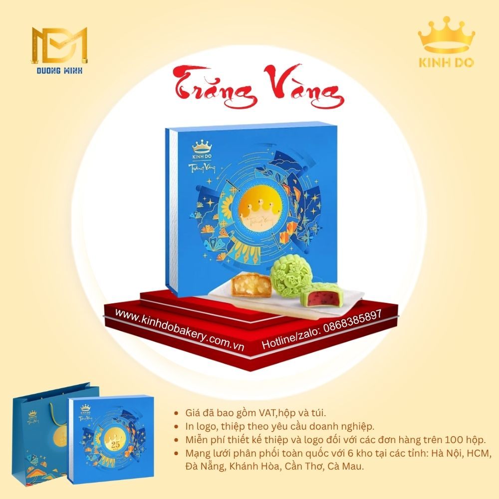 Bánh trung thu Kinh Đô Trăng vàng Hồng Ngọc Tâm An ( HNX )