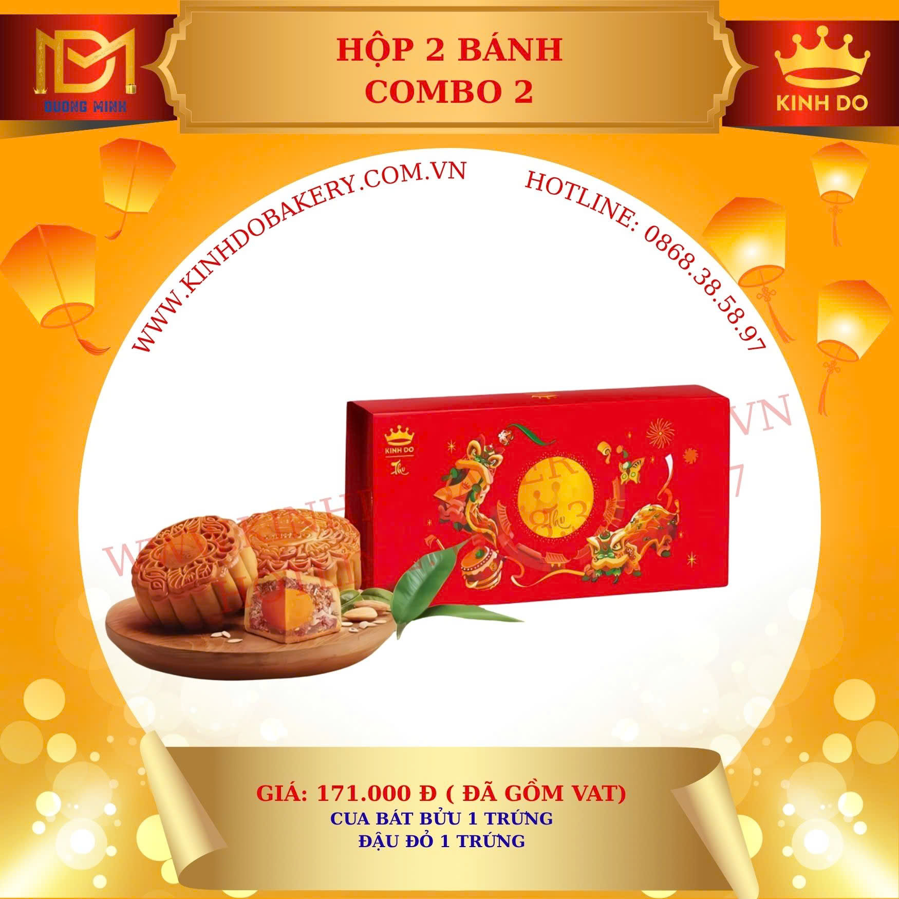 COMBO 2 BÁNH 2