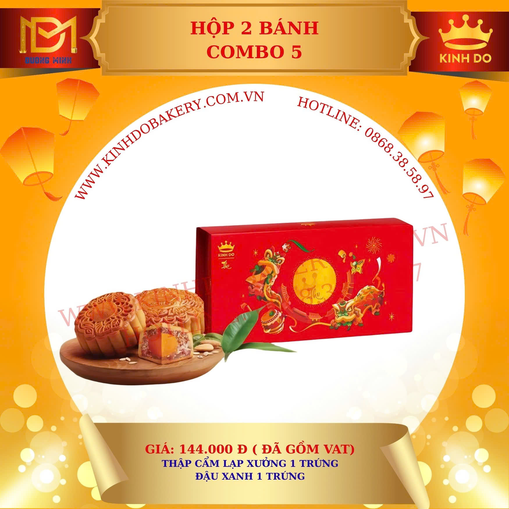 COMBO 2 BÁNH 5